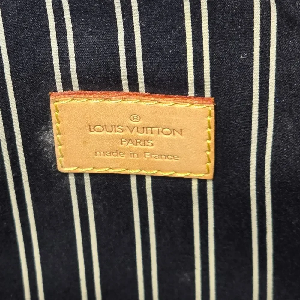 Louis Vuitton Blue Canvas Antigua Sac Rabat Bag